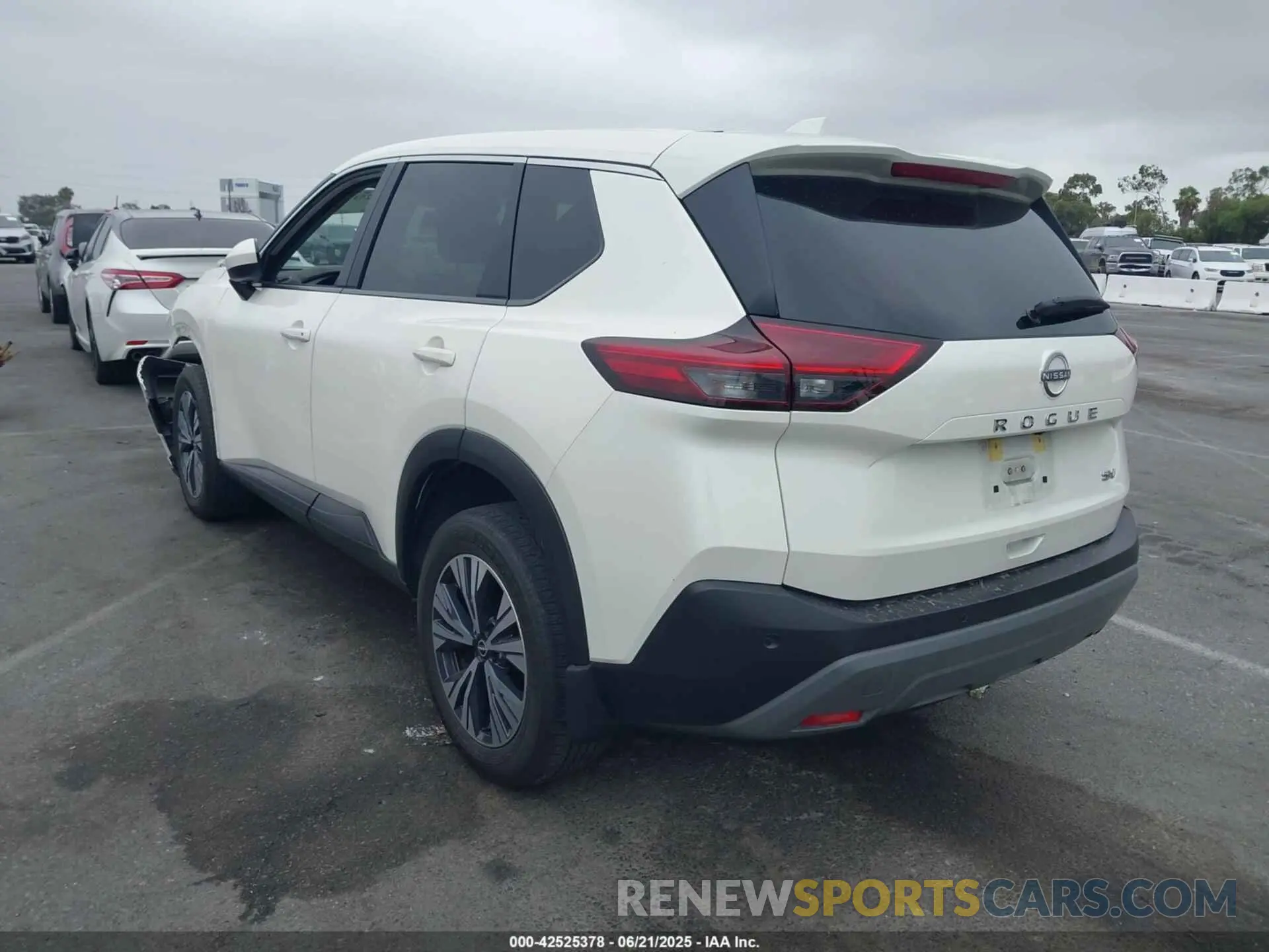 3 fotografías del automóvil dañado JN8BT3BA4PW431296 NISSAN ROGUE 2023