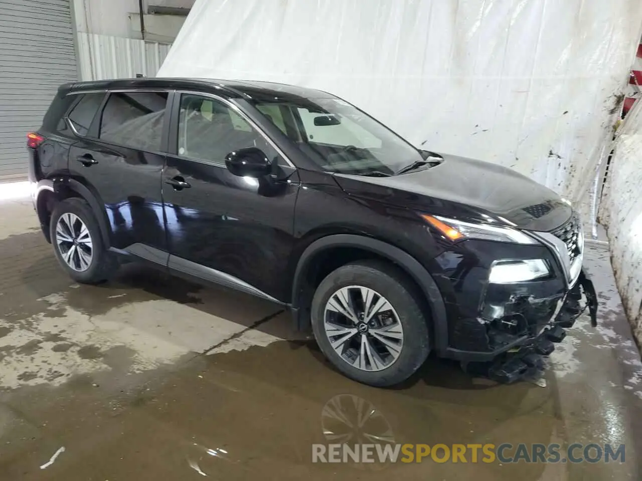 4 fotografías del automóvil dañado JN8BT3BA5PW004399 NISSAN ROGUE 2023