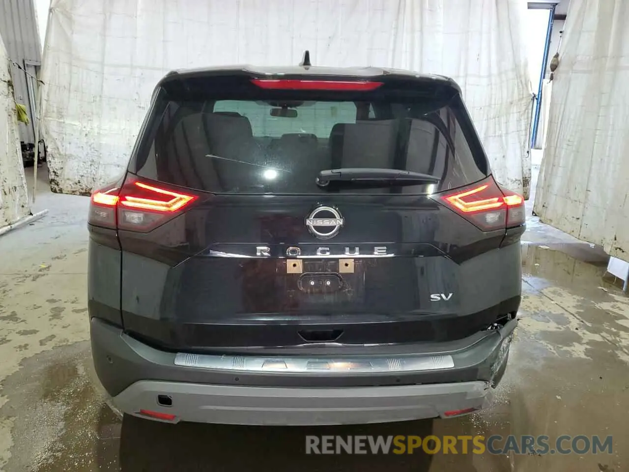 6 fotografías del automóvil dañado JN8BT3BA5PW004399 NISSAN ROGUE 2023