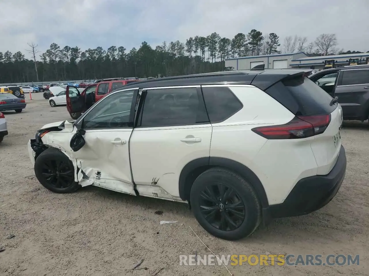 2 fotografías del automóvil dañado JN8BT3BA5PW011031 NISSAN ROGUE 2023