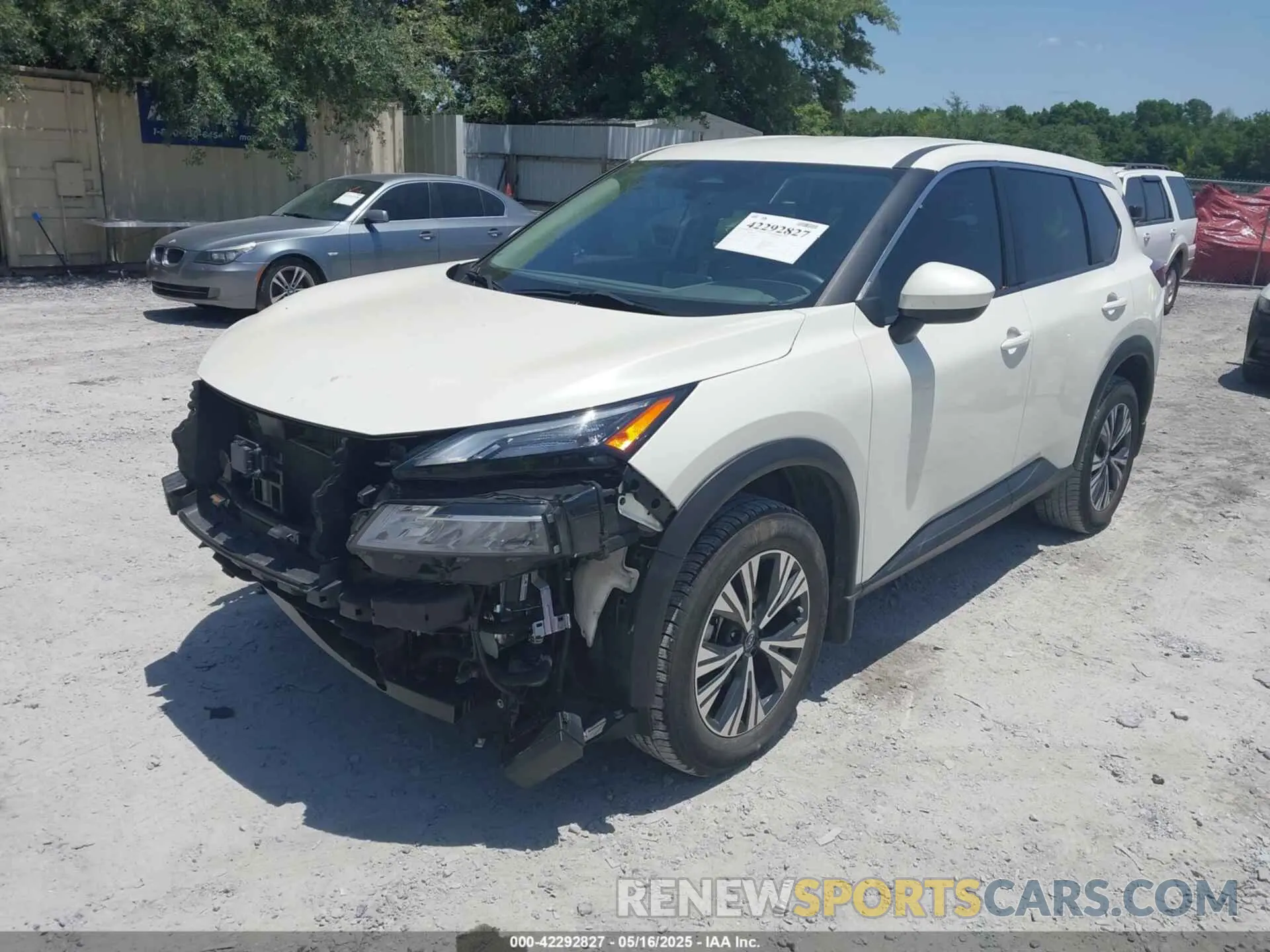 2 fotografías del automóvil dañado JN8BT3BA5PW424860 NISSAN ROGUE 2023