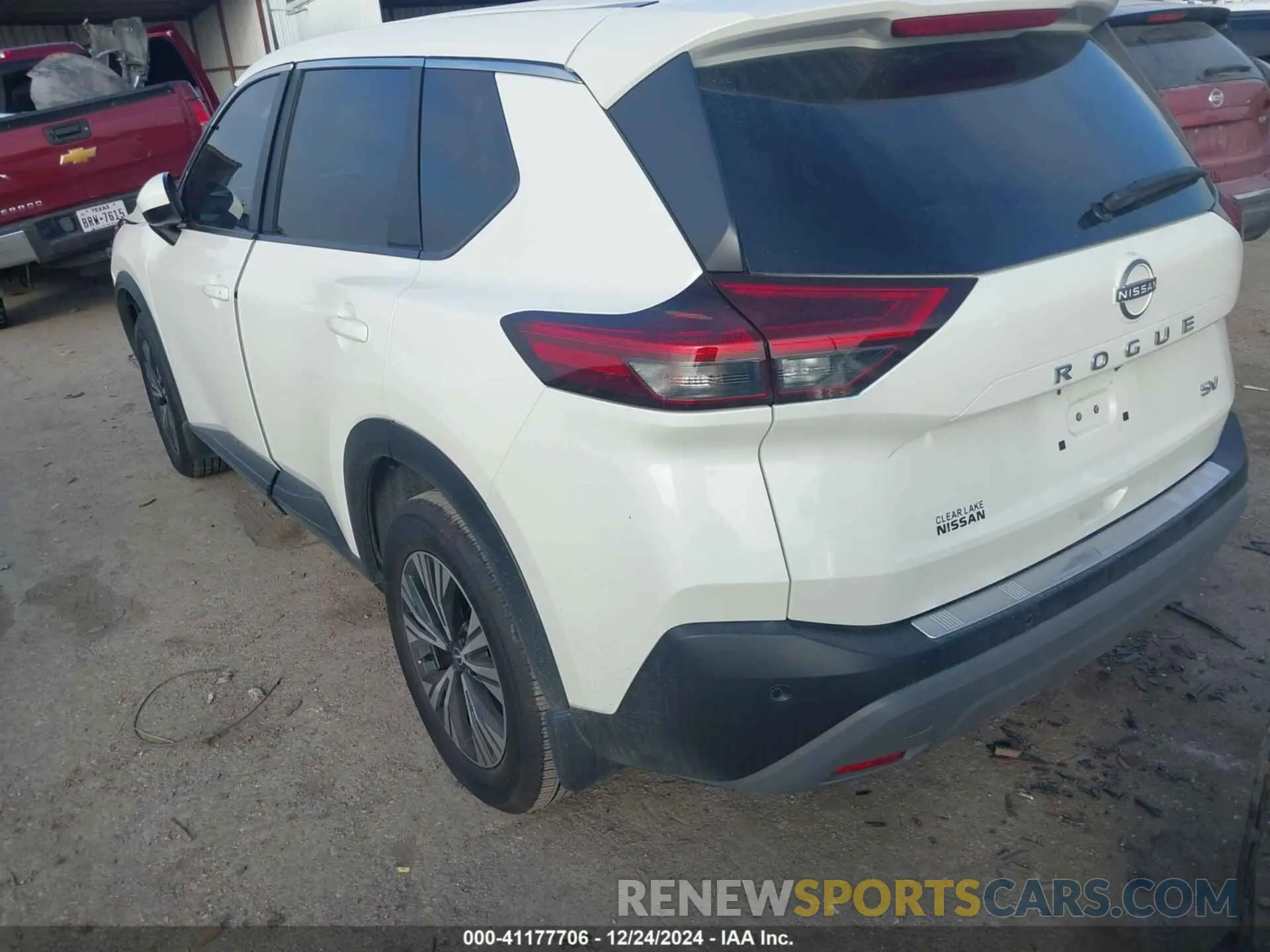 3 fotografías del automóvil dañado JN8BT3BA5PW429671 NISSAN ROGUE 2023