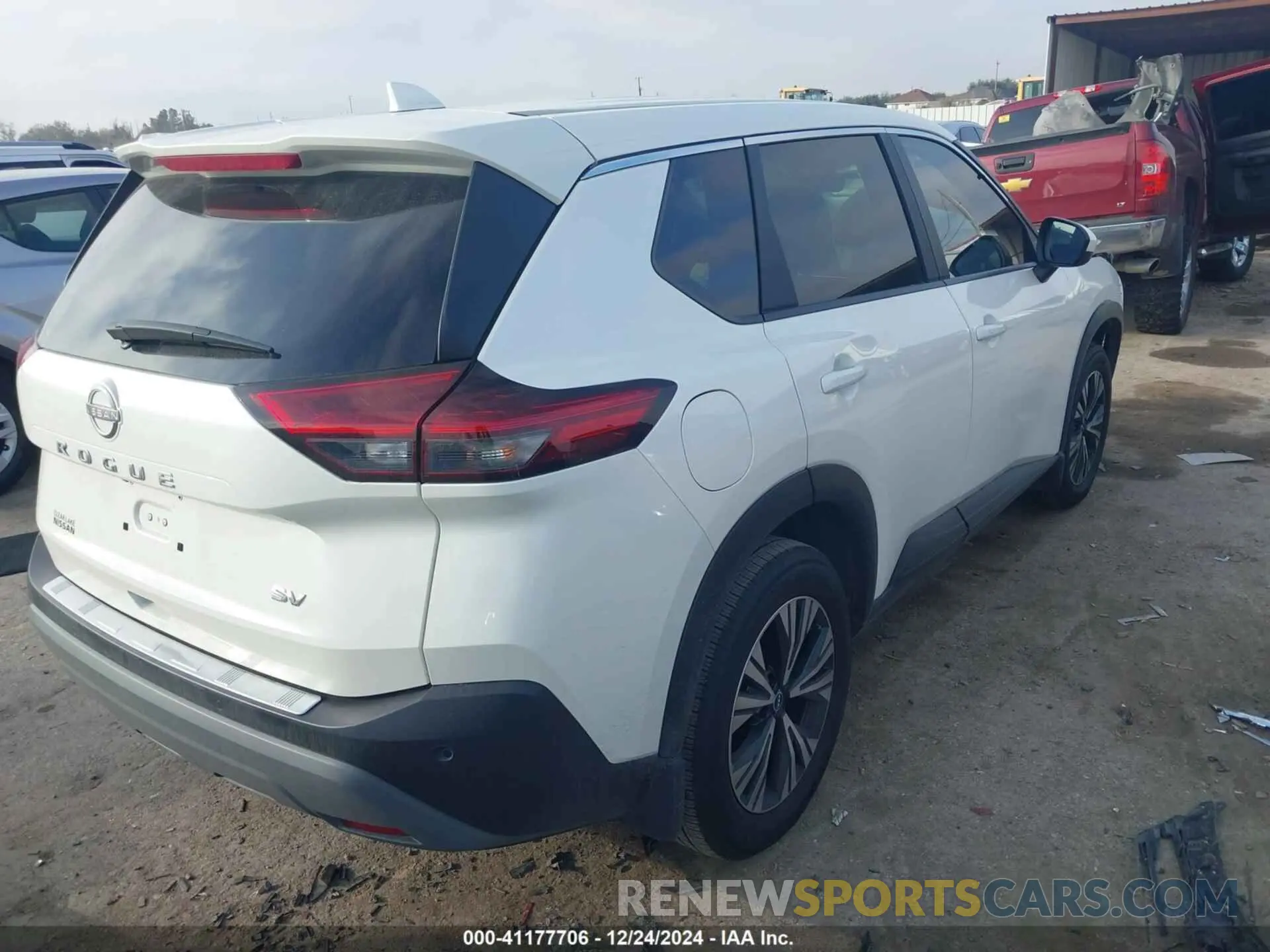 4 fotografías del automóvil dañado JN8BT3BA5PW429671 NISSAN ROGUE 2023