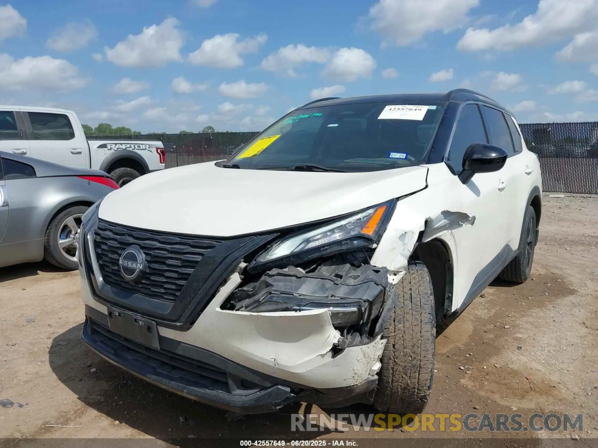 2 fotografías del automóvil dañado JN8BT3BA6PW009112 NISSAN ROGUE 2023