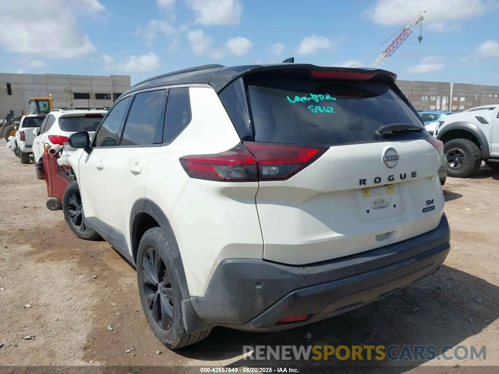 3 fotografías del automóvil dañado JN8BT3BA6PW009112 NISSAN ROGUE 2023