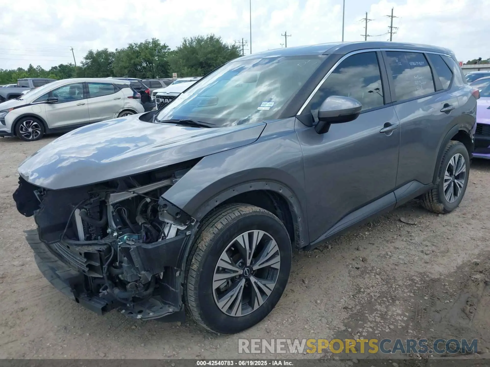 2 fotografías del automóvil dañado JN8BT3BA6PW408425 NISSAN ROGUE 2023