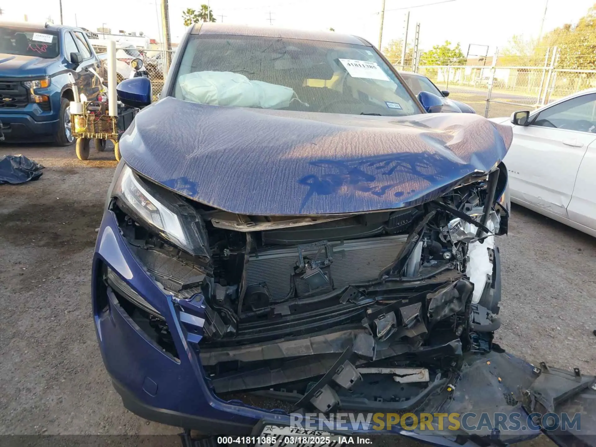 12 fotografías del automóvil dañado JN8BT3BA6PW436242 NISSAN ROGUE 2023