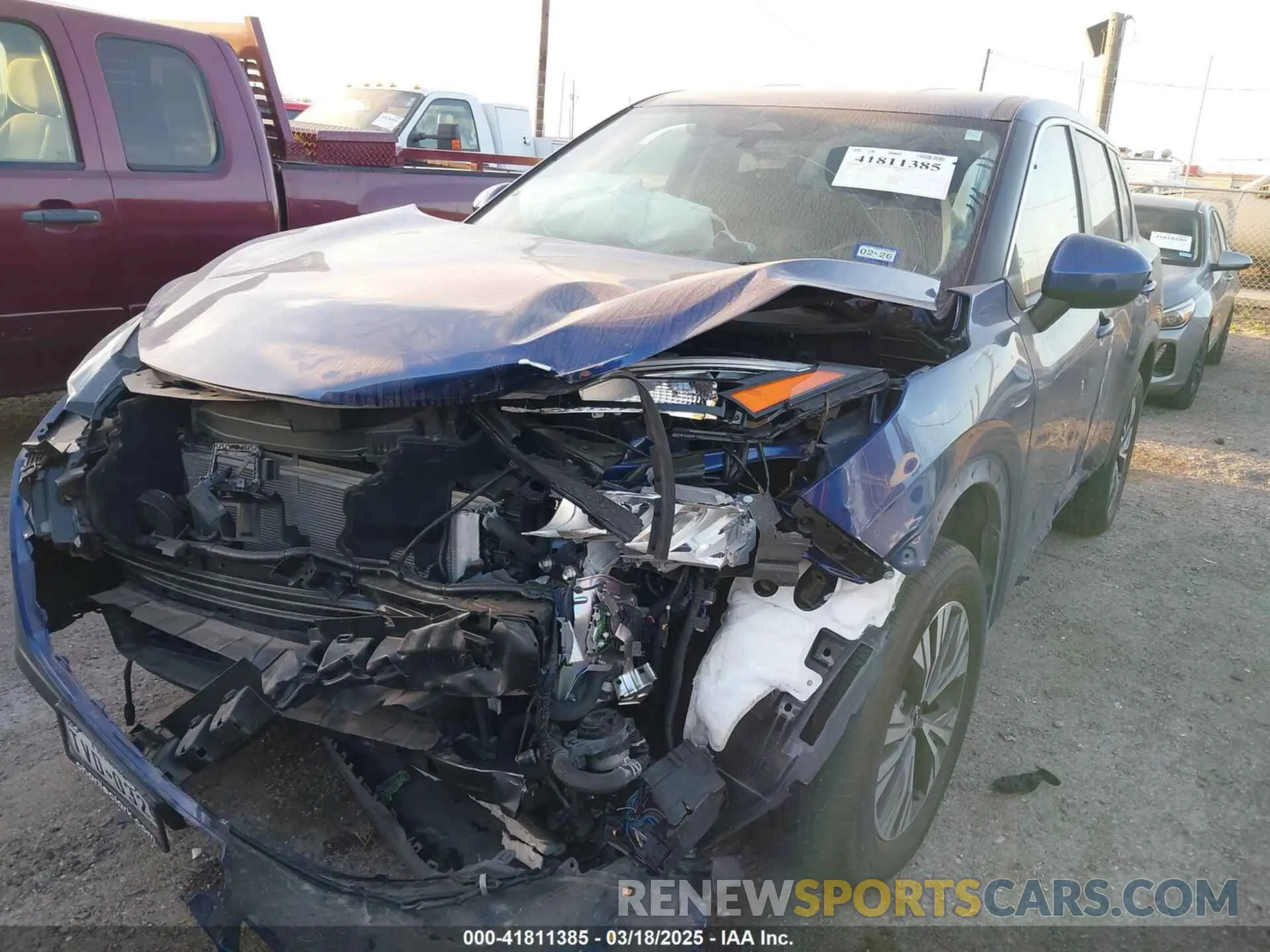 2 fotografías del automóvil dañado JN8BT3BA6PW436242 NISSAN ROGUE 2023