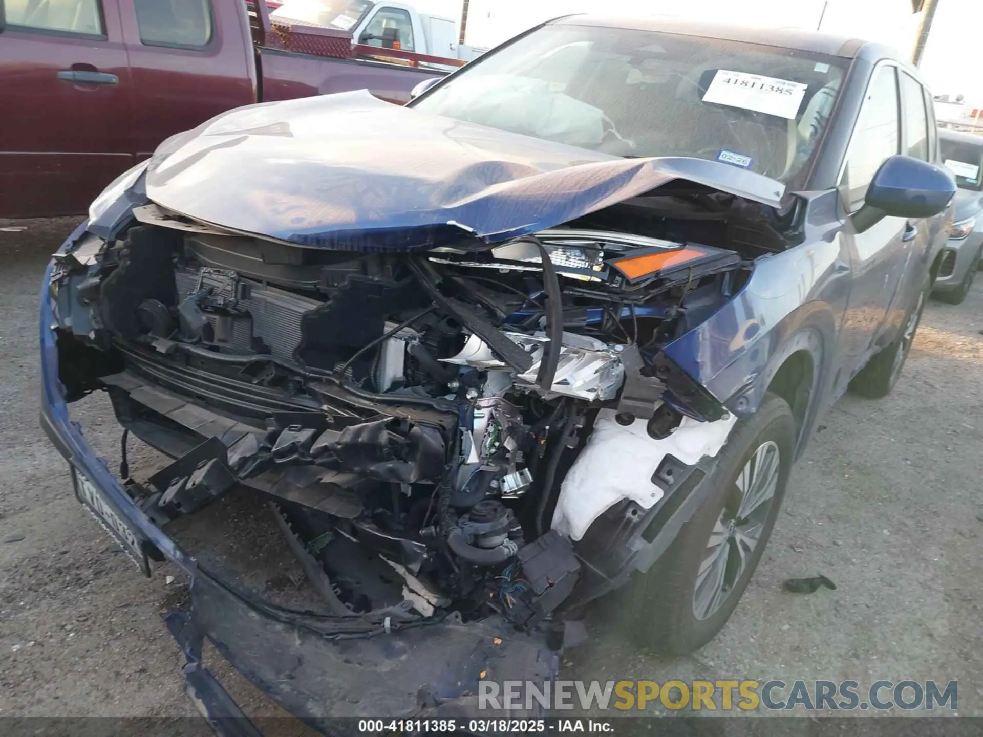6 fotografías del automóvil dañado JN8BT3BA6PW436242 NISSAN ROGUE 2023