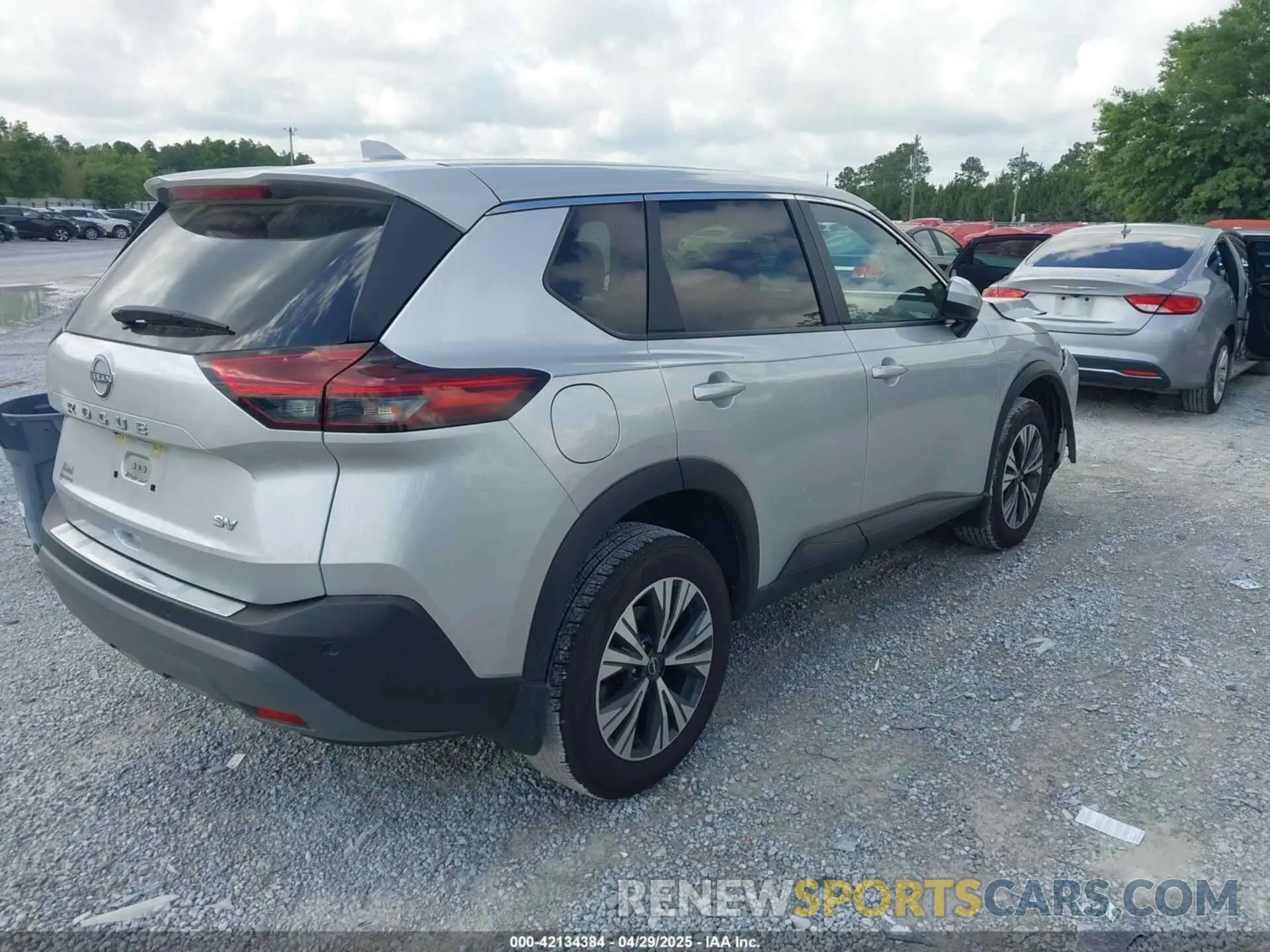 4 fotografías del automóvil dañado JN8BT3BA7PW428988 NISSAN ROGUE 2023