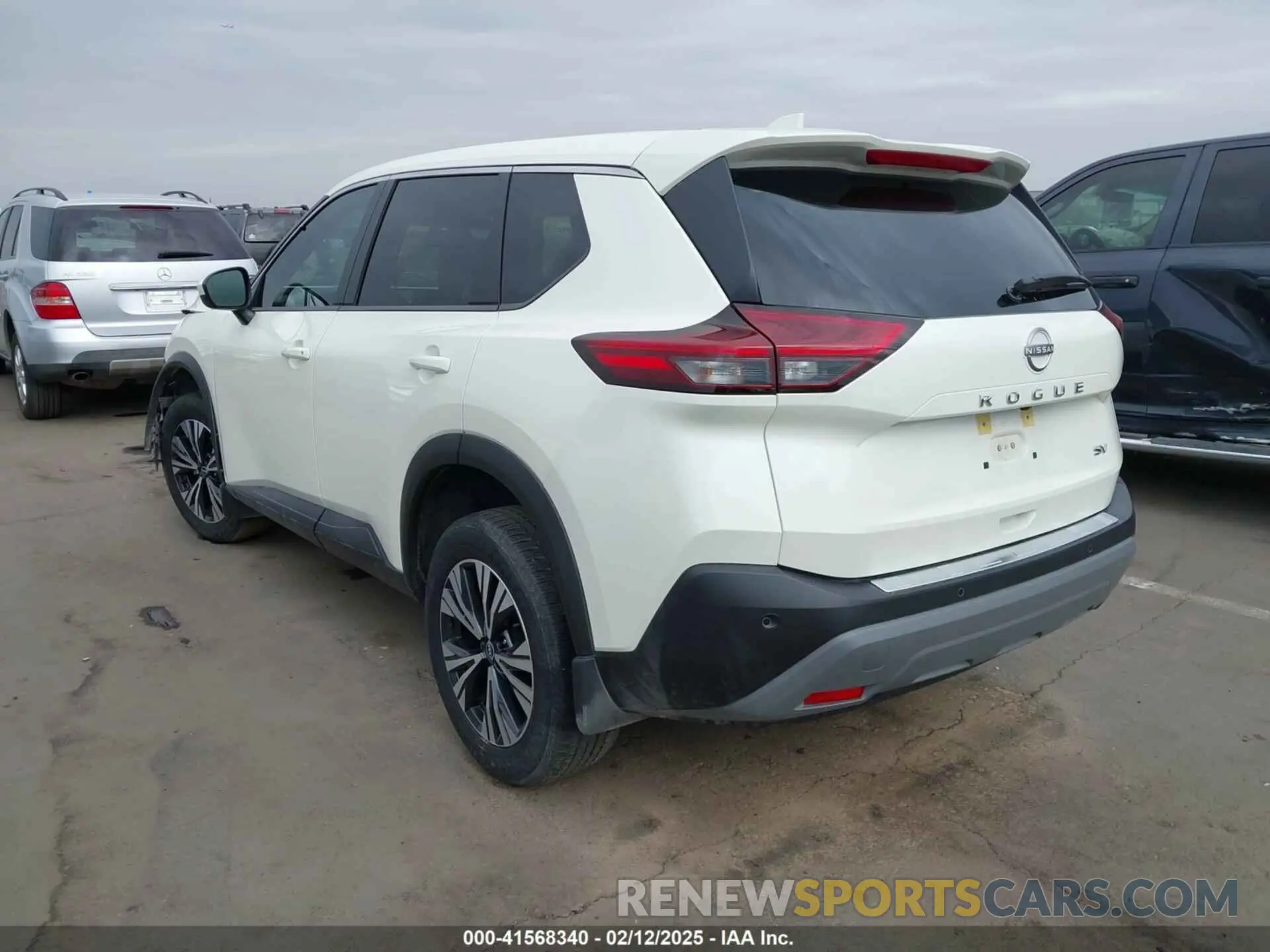 3 fotografías del automóvil dañado JN8BT3BA7PW429557 NISSAN ROGUE 2023