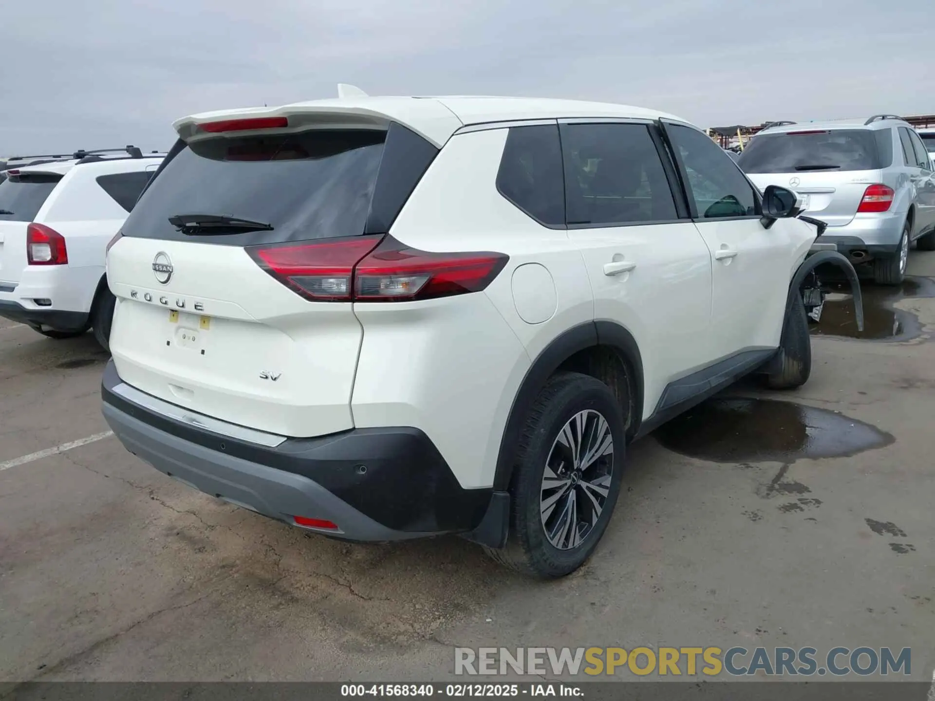 4 fotografías del automóvil dañado JN8BT3BA7PW429557 NISSAN ROGUE 2023