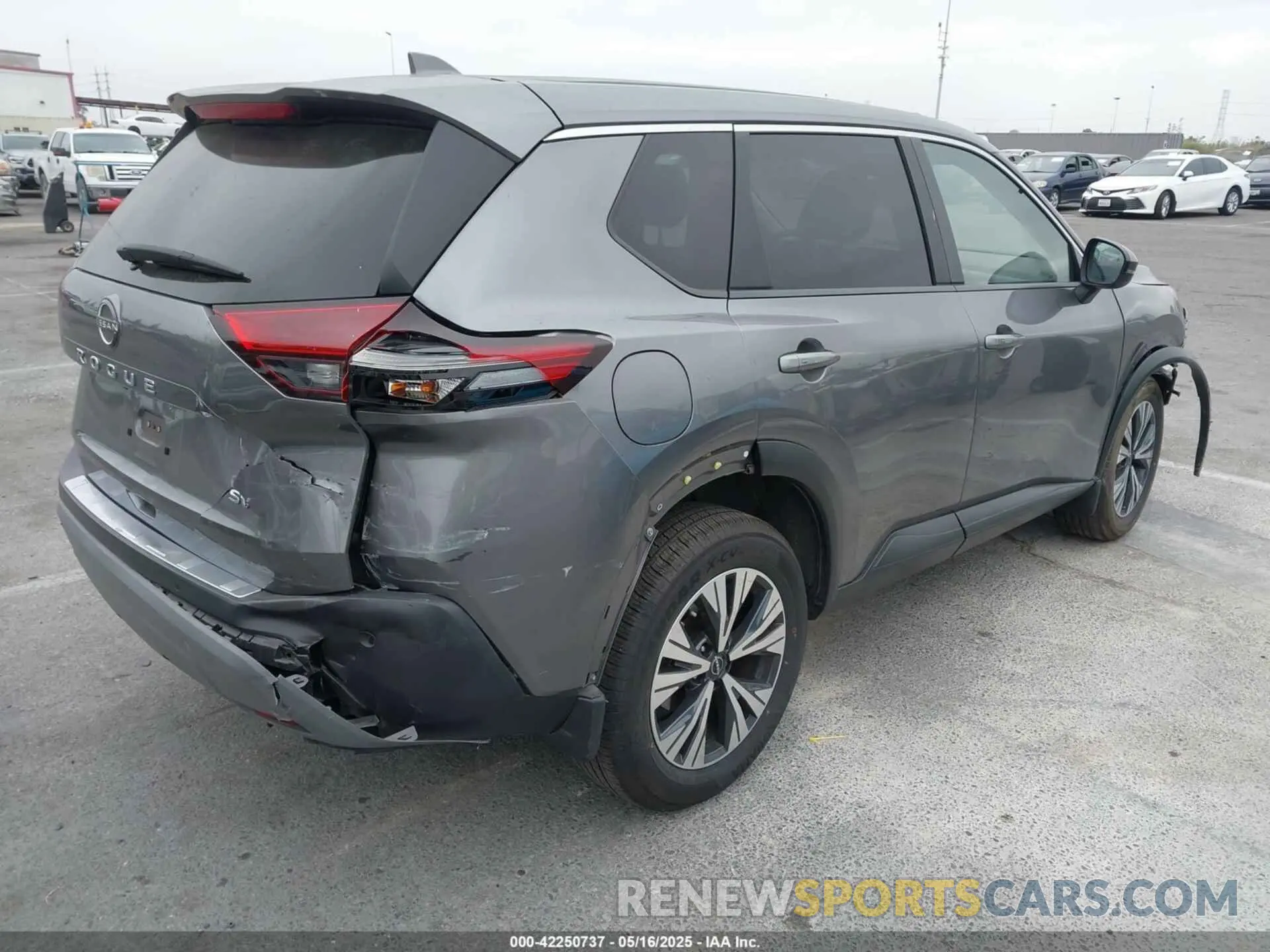 4 fotografías del automóvil dañado JN8BT3BA9PW404790 NISSAN ROGUE 2023