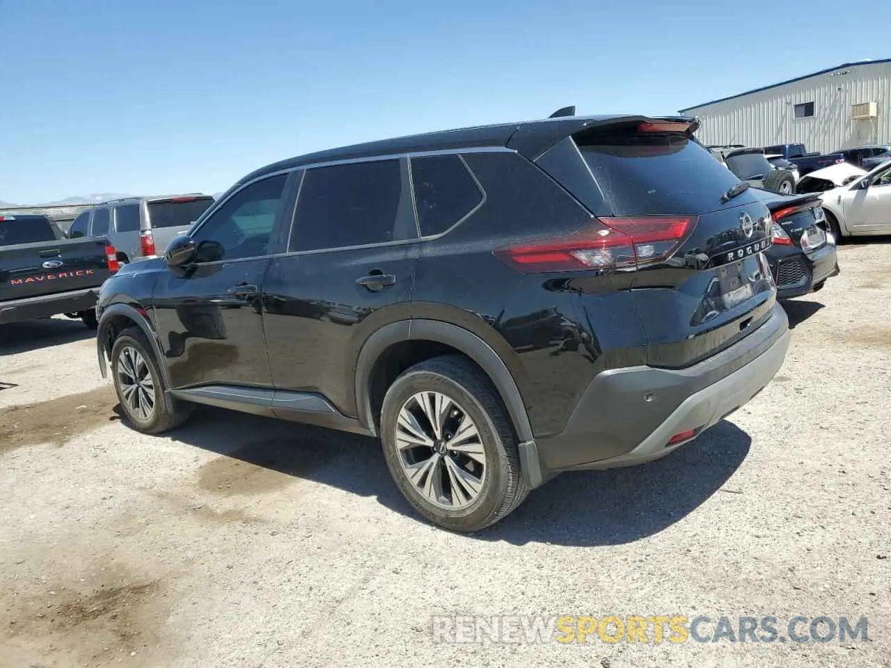 2 fotografías del automóvil dañado JN8BT3BA9PW405812 NISSAN ROGUE 2023