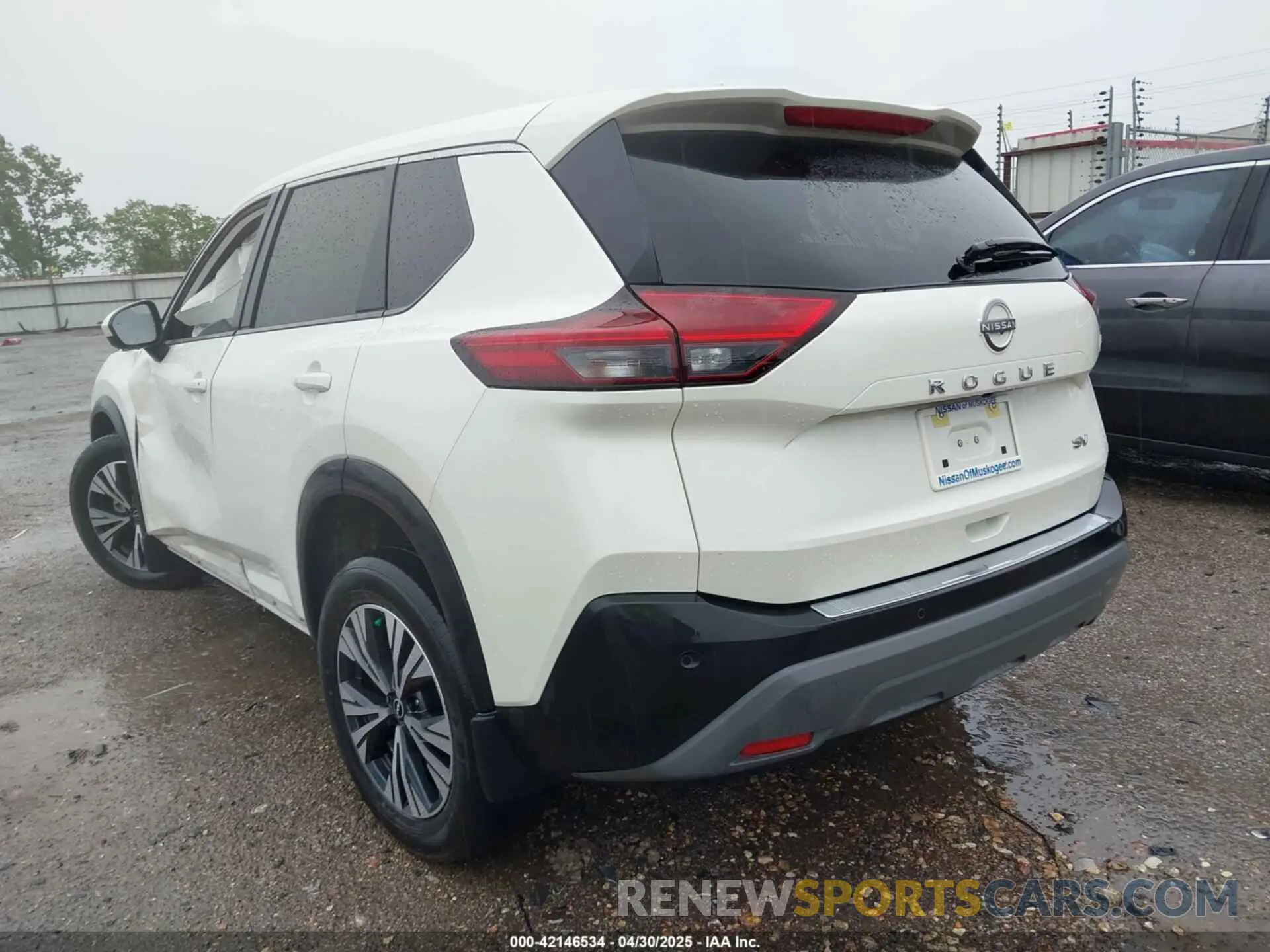 3 fotografías del automóvil dañado JN8BT3BA9PW436400 NISSAN ROGUE 2023