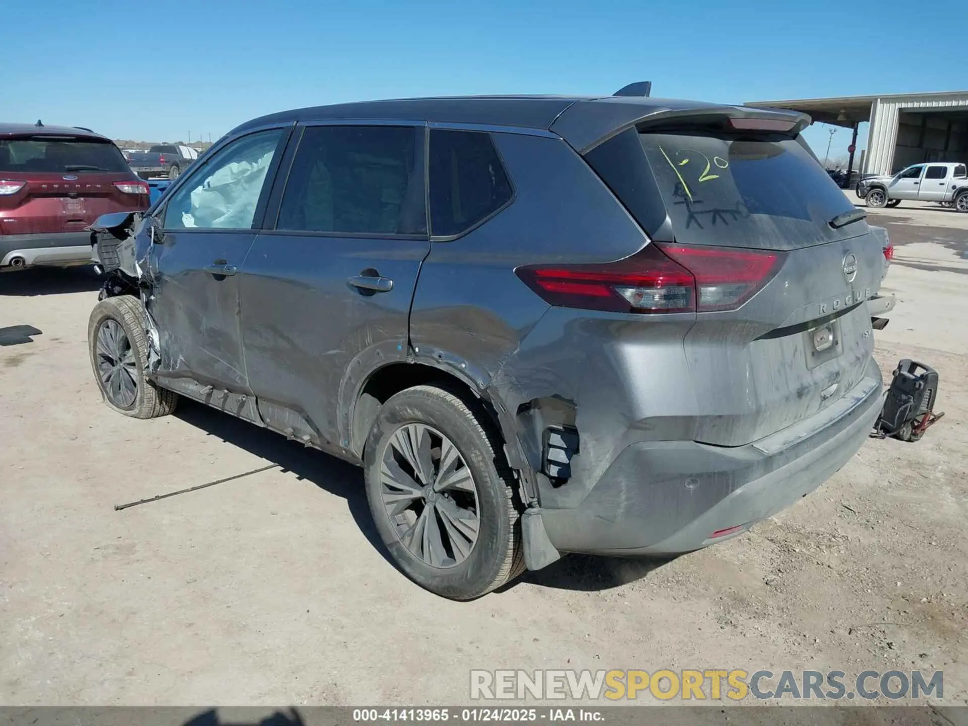 3 fotografías del automóvil dañado JN8BT3BA9PW436669 NISSAN ROGUE 2023