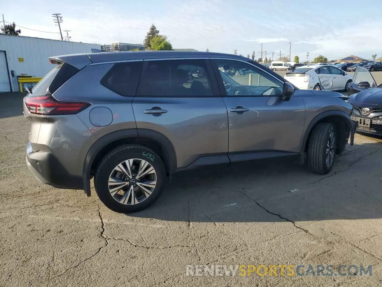 3 fotografías del automóvil dañado JN8BT3BAXPW407441 NISSAN ROGUE 2023