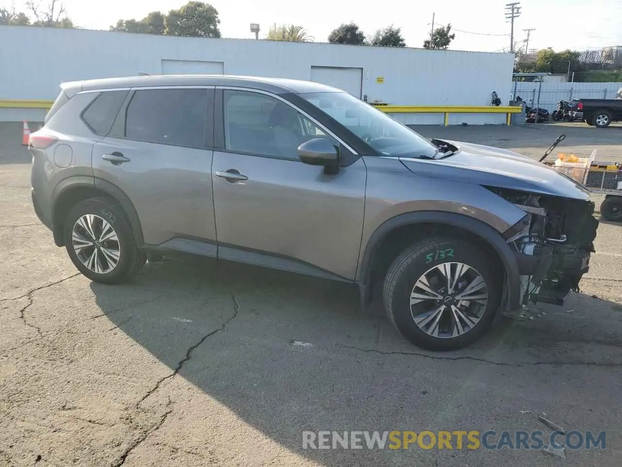 4 fotografías del automóvil dañado JN8BT3BAXPW407441 NISSAN ROGUE 2023