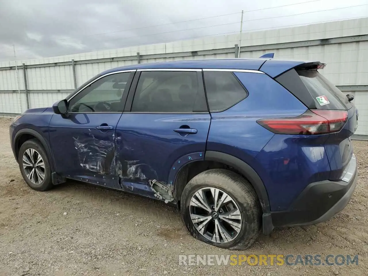 2 fotografías del automóvil dañado JN8BT3BAXPW422277 NISSAN ROGUE 2023