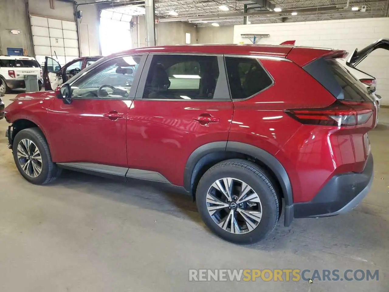 2 fotografías del automóvil dañado JN8BT3BB0PW202655 NISSAN ROGUE 2023