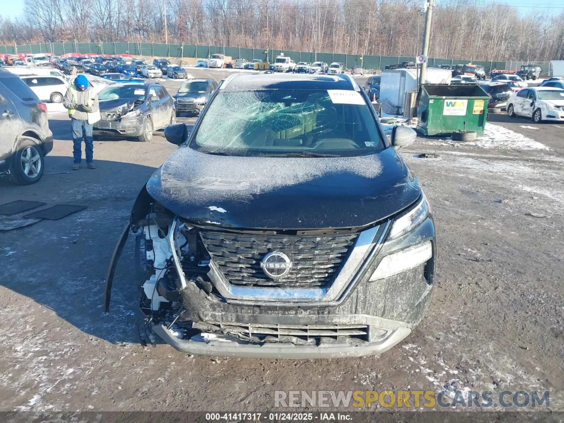 12 fotografías del automóvil dañado JN8BT3BB0PW352751 NISSAN ROGUE 2023