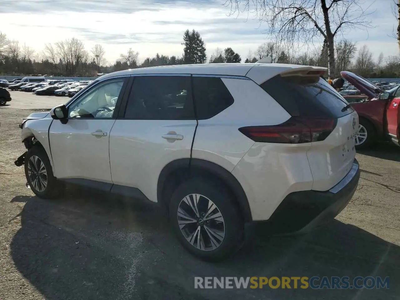 2 fotografías del automóvil dañado JN8BT3BB0PW472176 NISSAN ROGUE 2023