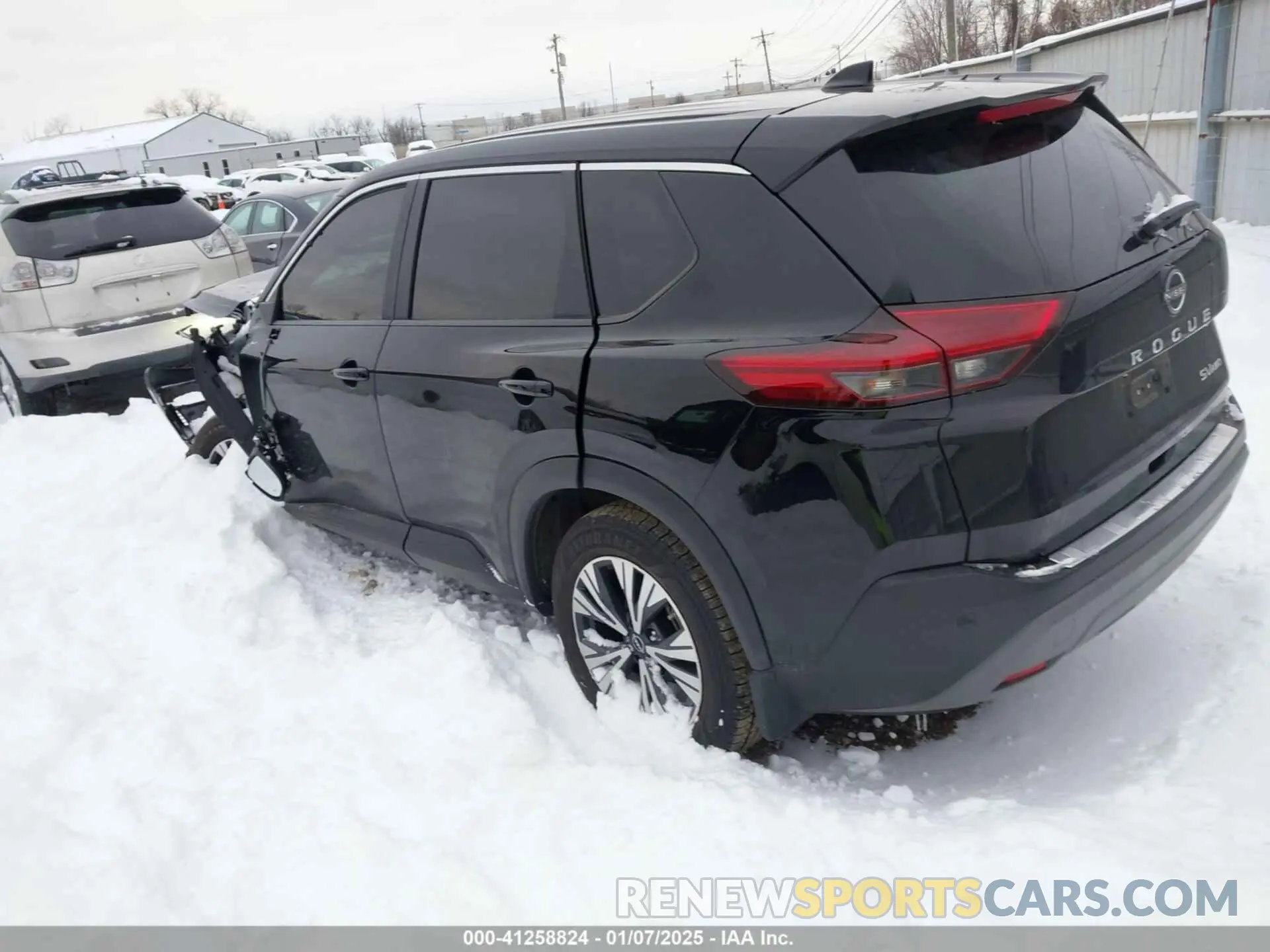 3 fotografías del automóvil dañado JN8BT3BB1PW187521 NISSAN ROGUE 2023