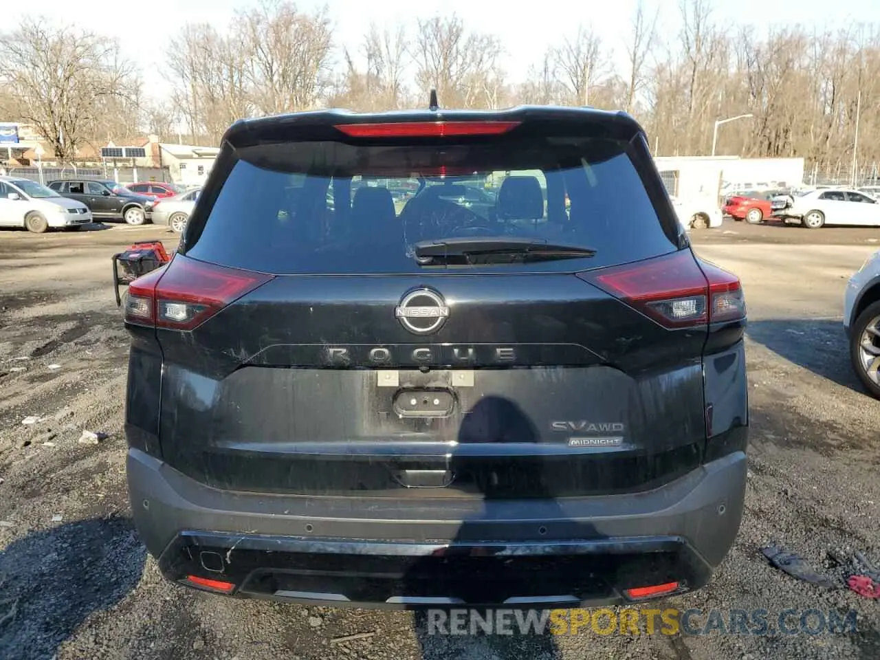 6 fotografías del automóvil dañado JN8BT3BB1PW195571 NISSAN ROGUE 2023