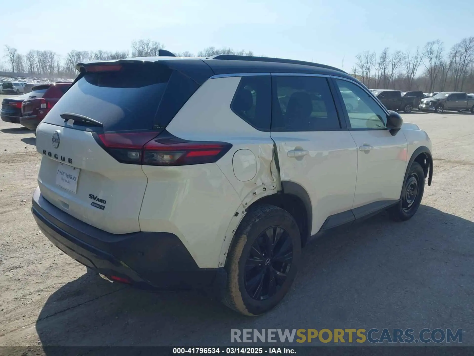 4 fotografías del automóvil dañado JN8BT3BB1PW206178 NISSAN ROGUE 2023