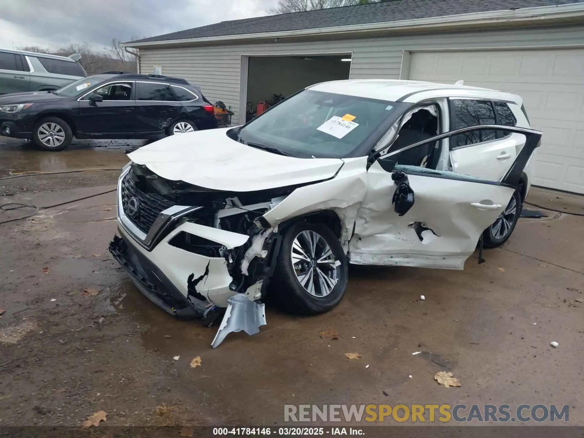 2 fotografías del automóvil dañado JN8BT3BB1PW486698 NISSAN ROGUE 2023