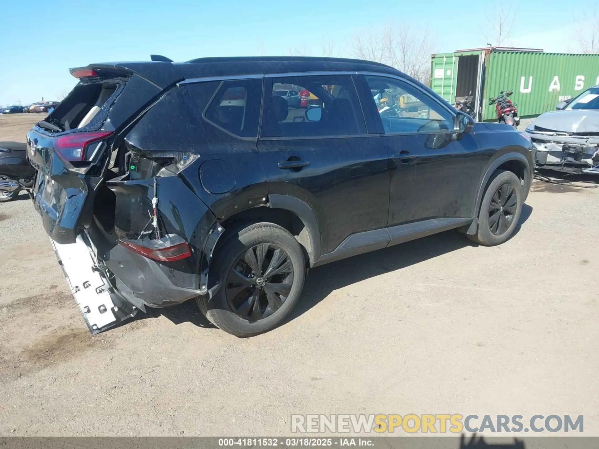 4 fotografías del automóvil dañado JN8BT3BB2PW183588 NISSAN ROGUE 2023