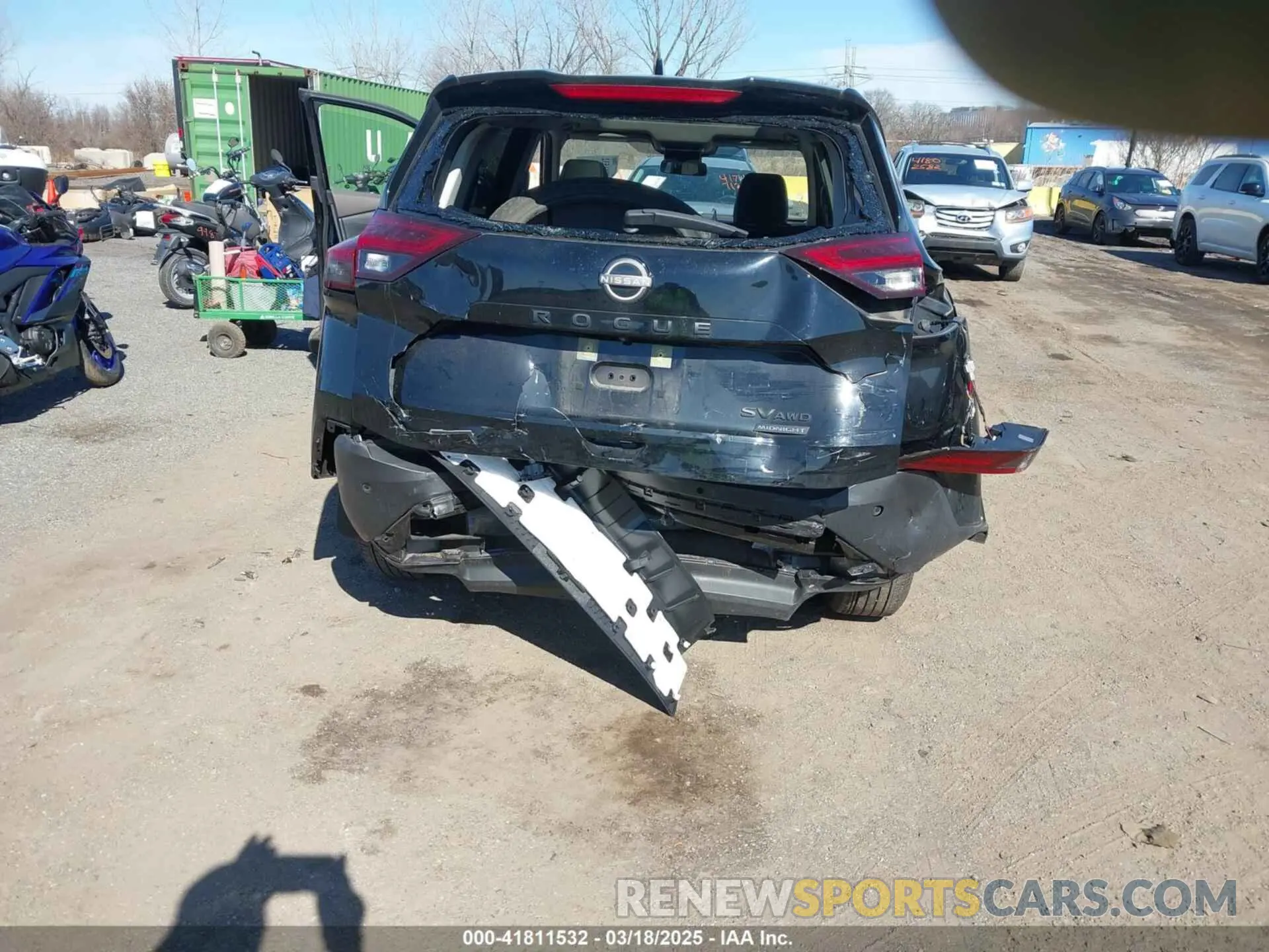 6 fotografías del automóvil dañado JN8BT3BB2PW183588 NISSAN ROGUE 2023