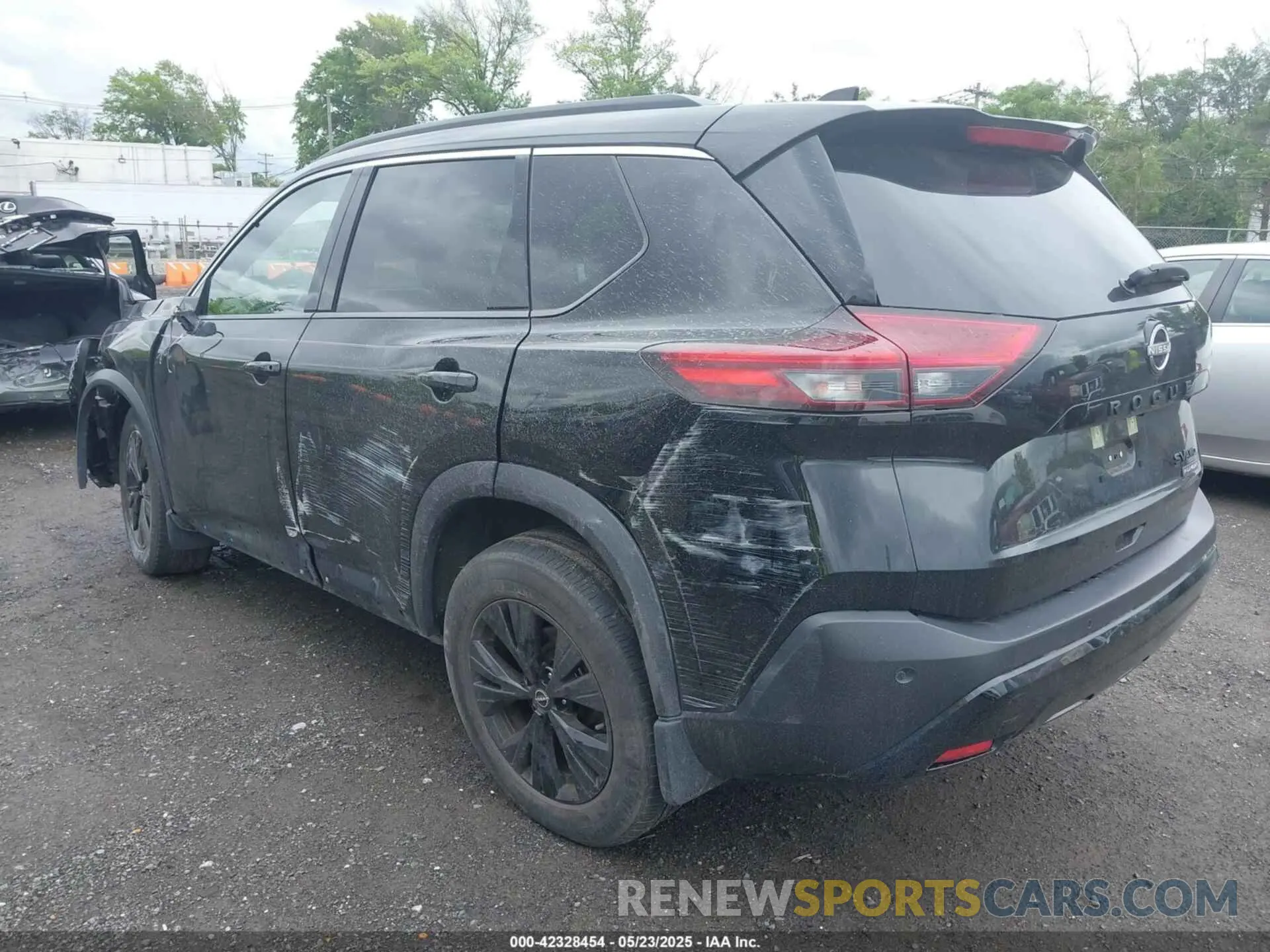 3 fotografías del automóvil dañado JN8BT3BB2PW198849 NISSAN ROGUE 2023