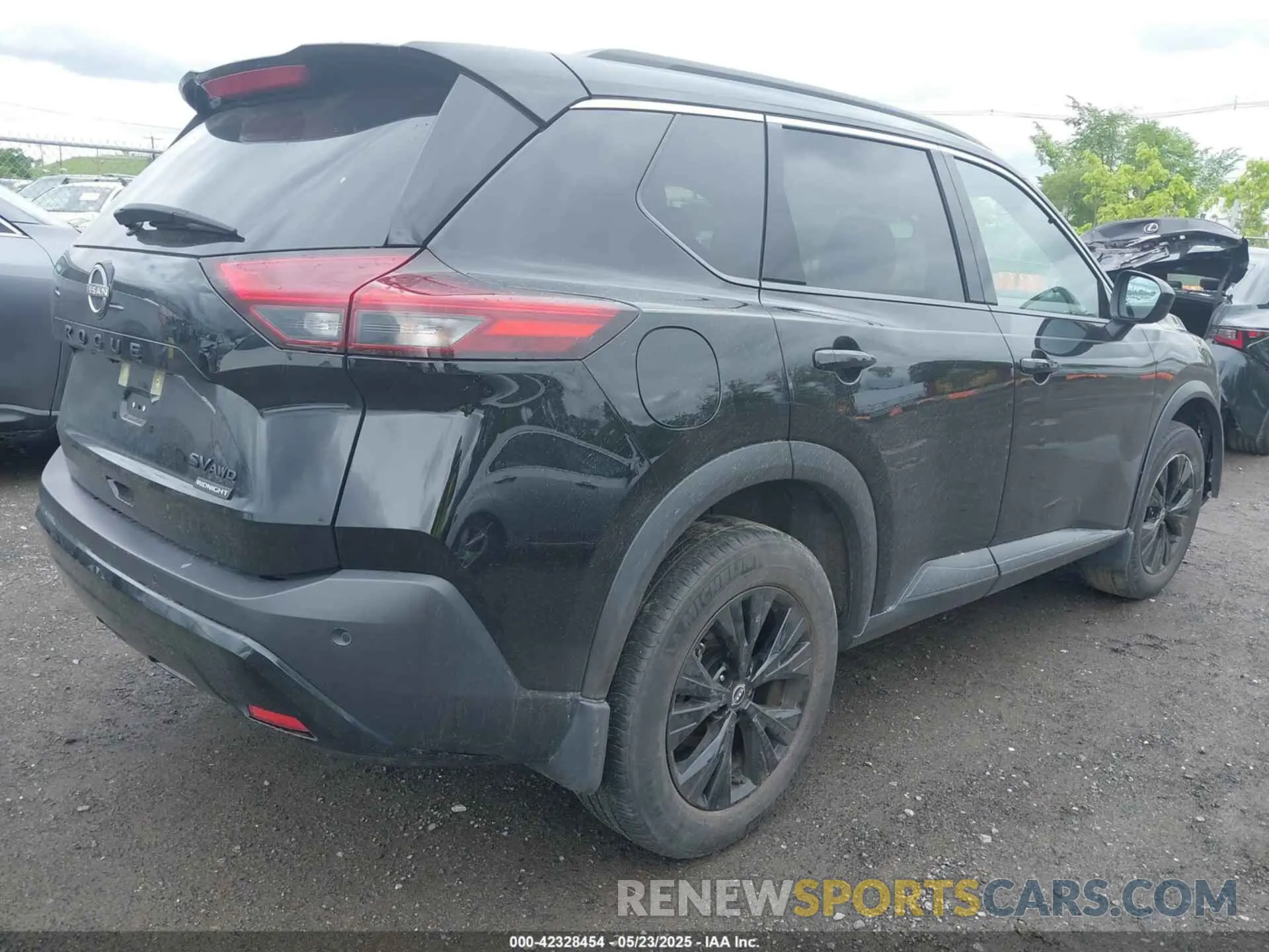 4 fotografías del automóvil dañado JN8BT3BB2PW198849 NISSAN ROGUE 2023
