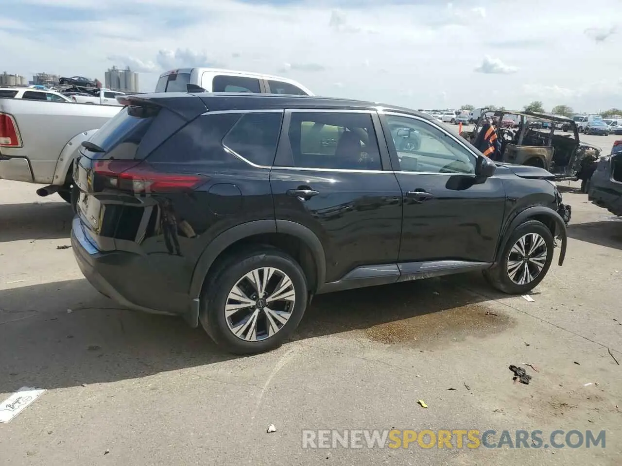 3 fotografías del automóvil dañado JN8BT3BB2PW355361 NISSAN ROGUE 2023