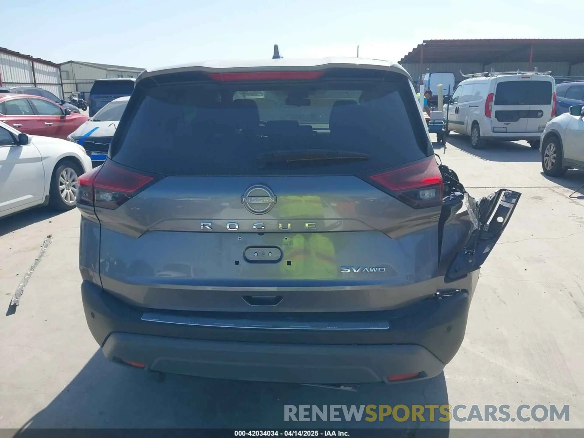 17 fotografías del automóvil dañado JN8BT3BB2PW357756 NISSAN ROGUE 2023