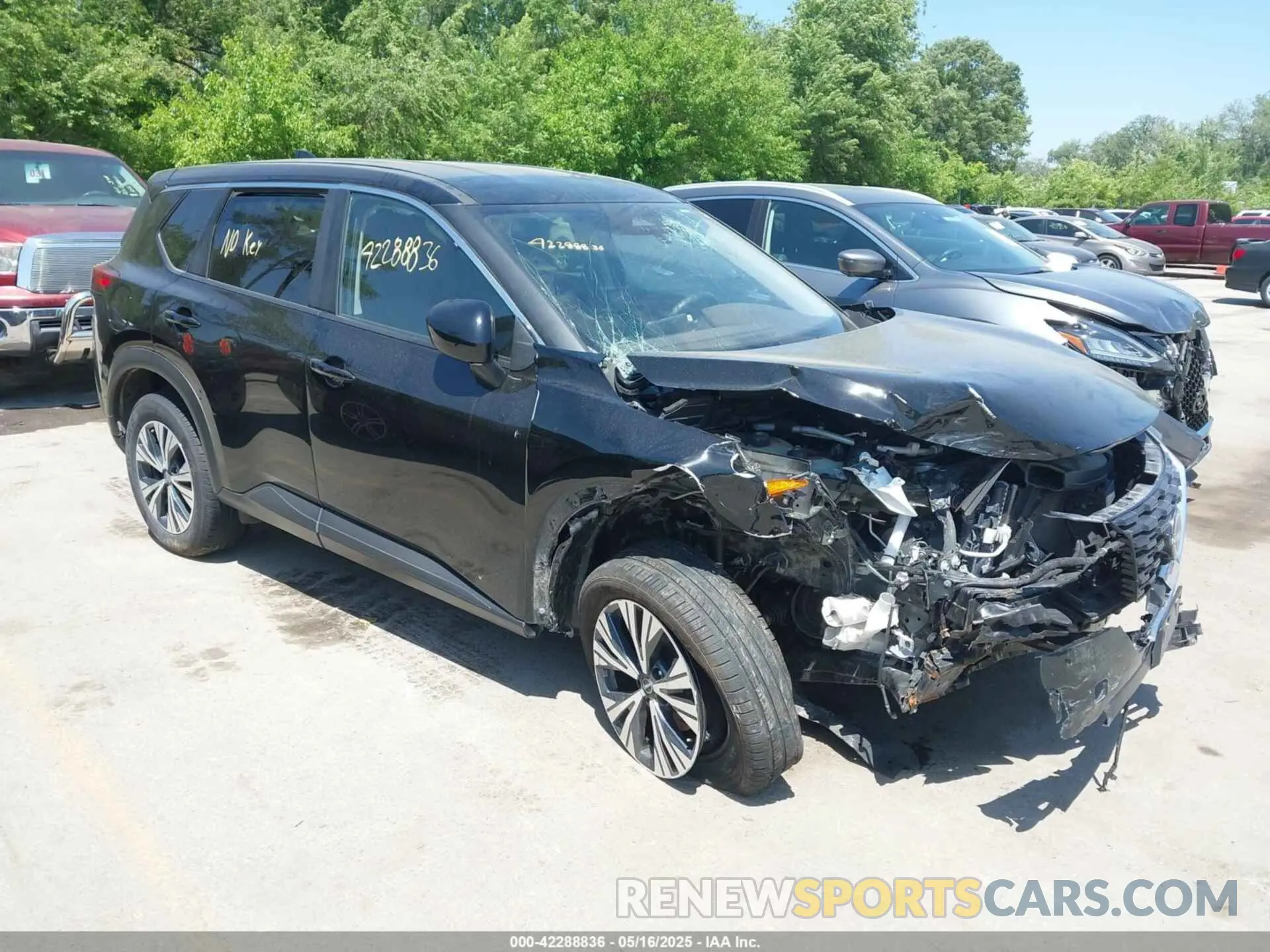 1 fotografías del automóvil dañado JN8BT3BB2PW481302 NISSAN ROGUE 2023