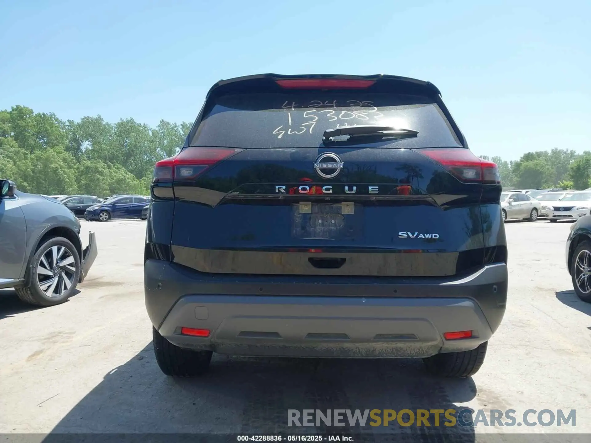 15 fotografías del automóvil dañado JN8BT3BB2PW481302 NISSAN ROGUE 2023