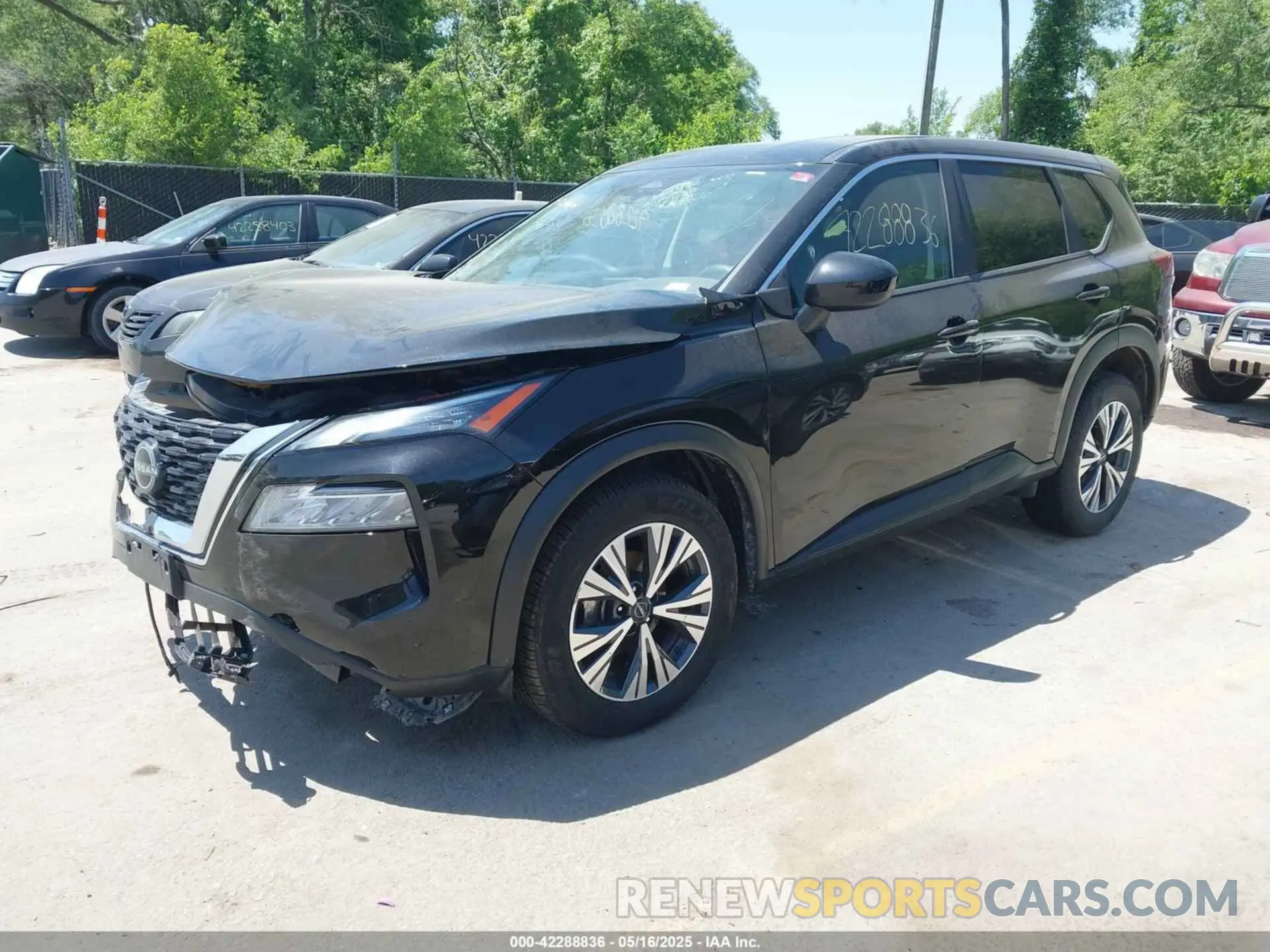 2 fotografías del automóvil dañado JN8BT3BB2PW481302 NISSAN ROGUE 2023