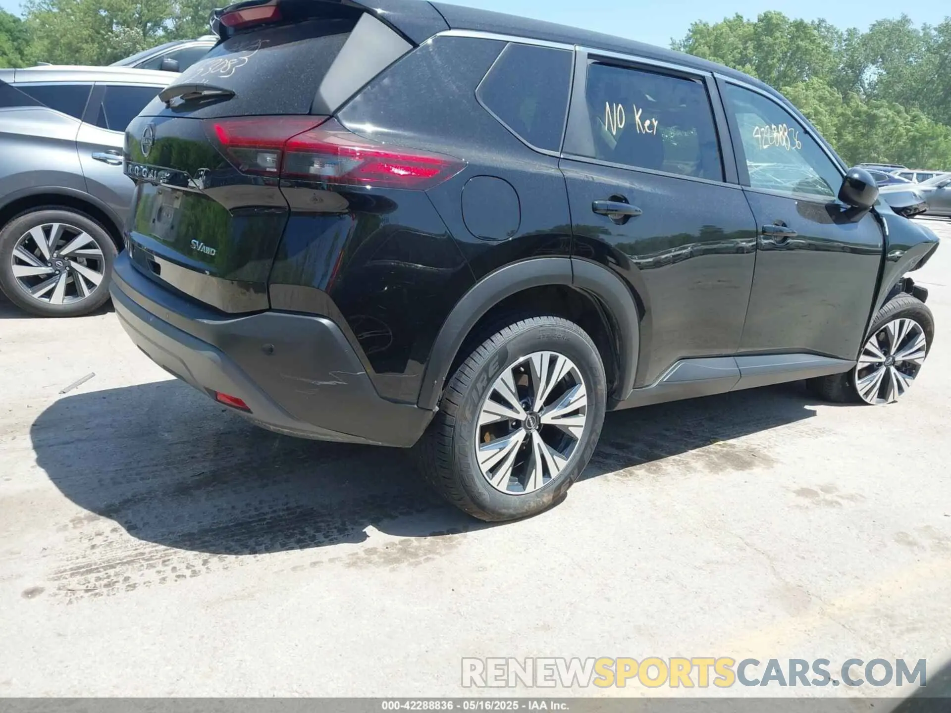 4 fotografías del automóvil dañado JN8BT3BB2PW481302 NISSAN ROGUE 2023