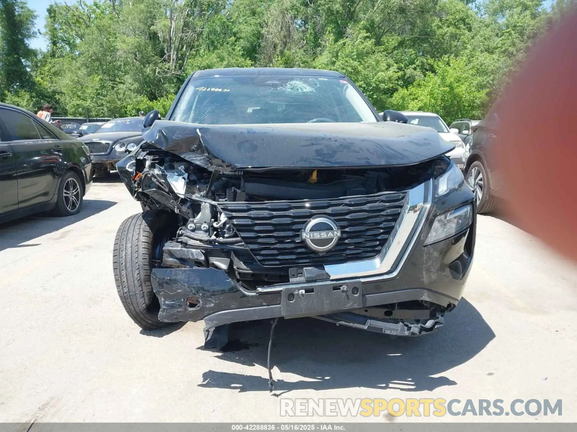 6 fotografías del automóvil dañado JN8BT3BB2PW481302 NISSAN ROGUE 2023