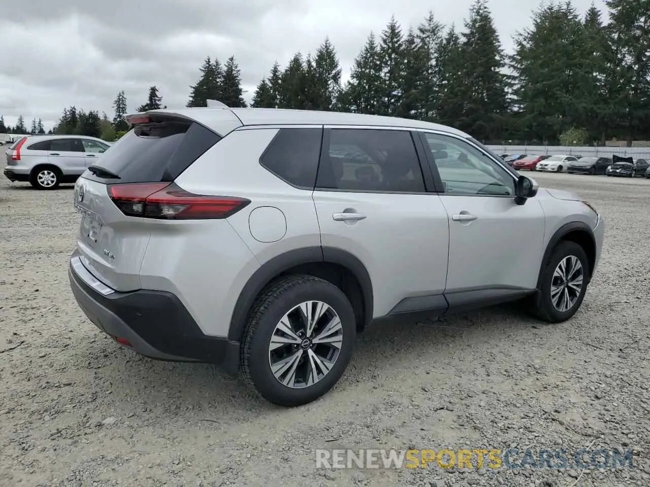 3 fotografías del automóvil dañado JN8BT3BB3PW180179 NISSAN ROGUE 2023