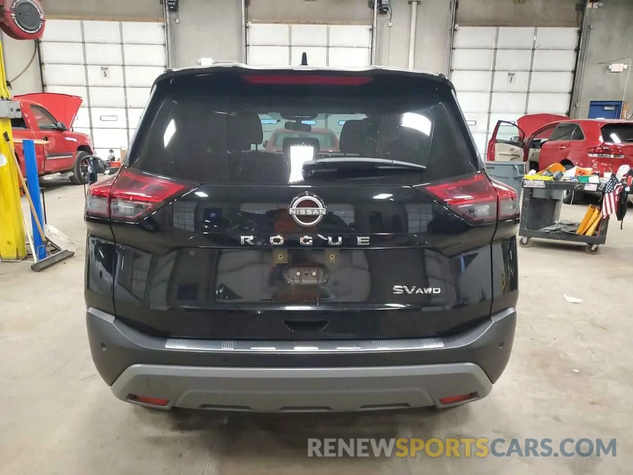 6 fotografías del automóvil dañado JN8BT3BB3PW465769 NISSAN ROGUE 2023