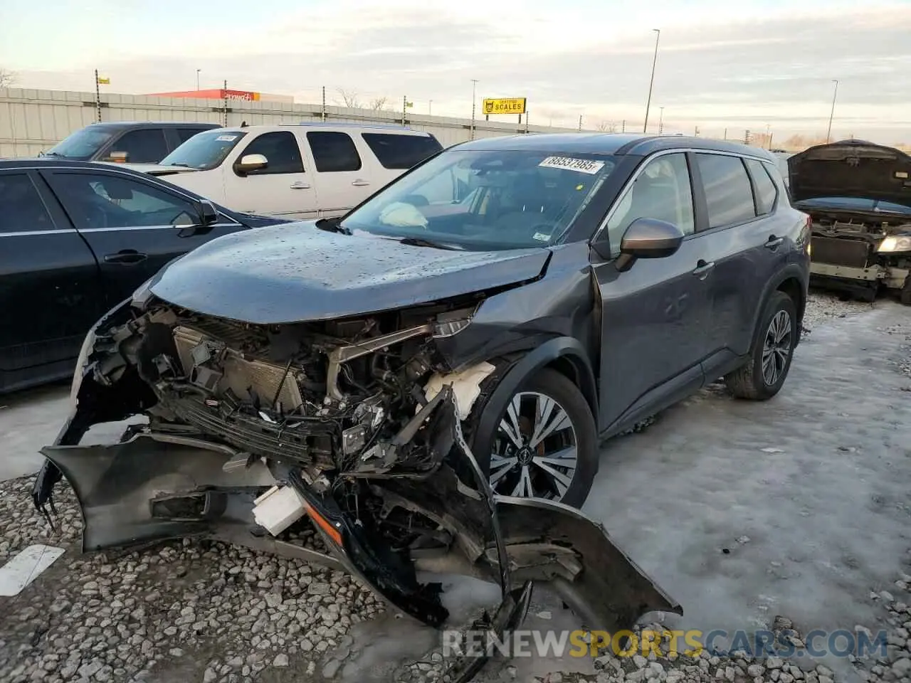 1 fotografías del automóvil dañado JN8BT3BB3PW469174 NISSAN ROGUE 2023