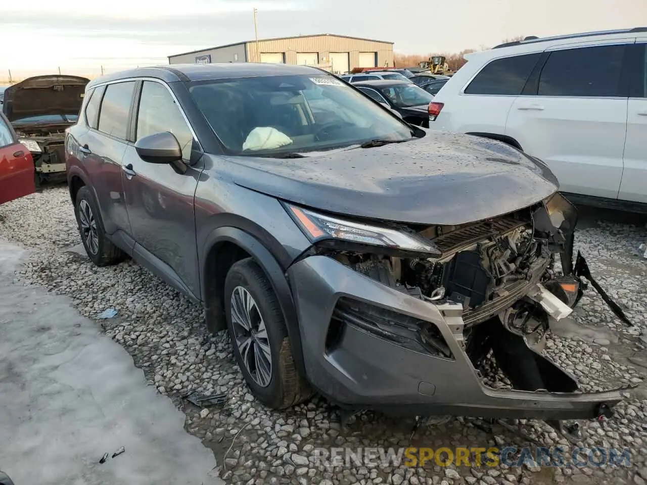 4 fotografías del automóvil dañado JN8BT3BB3PW469174 NISSAN ROGUE 2023