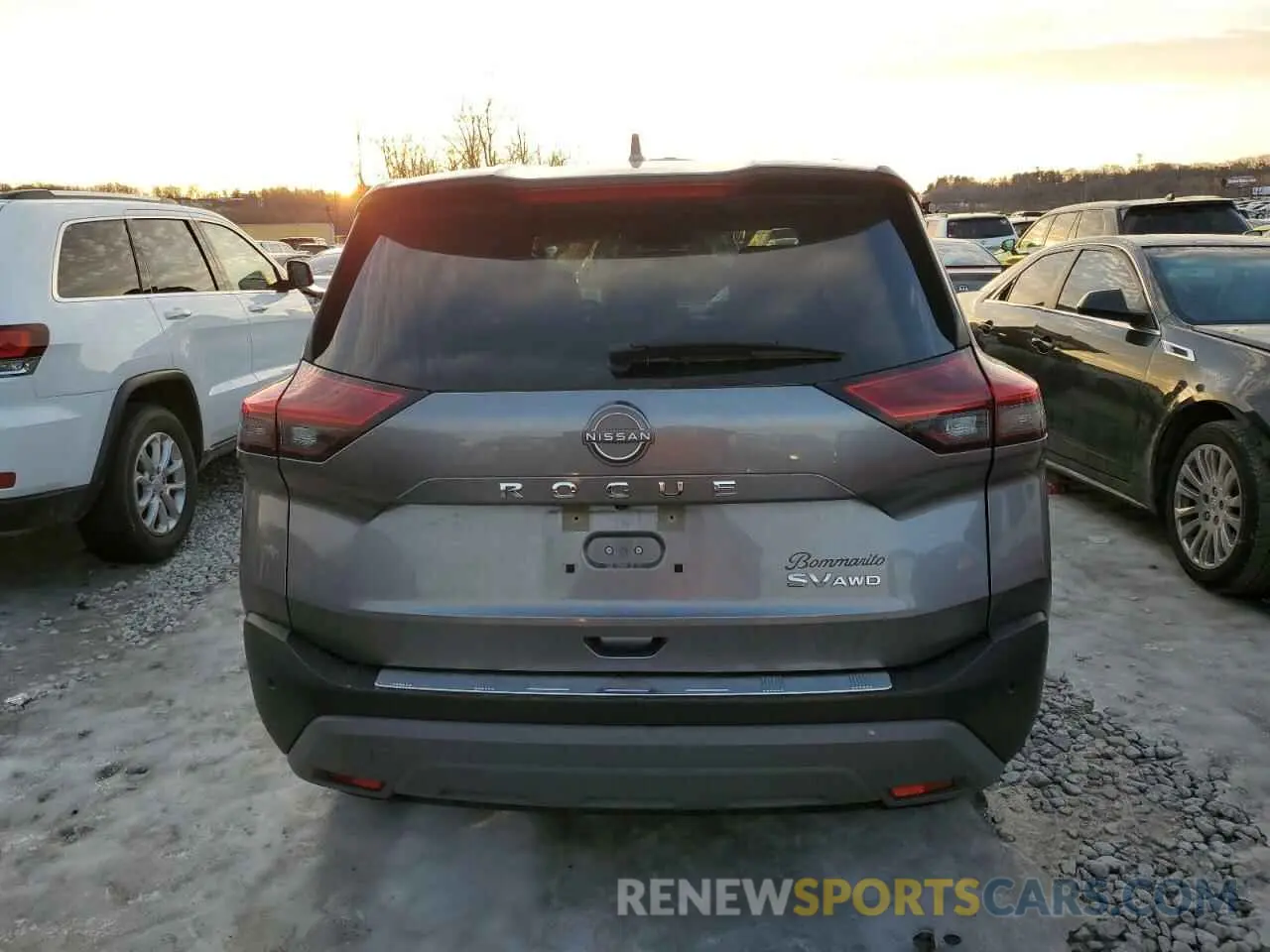6 fotografías del automóvil dañado JN8BT3BB3PW469174 NISSAN ROGUE 2023