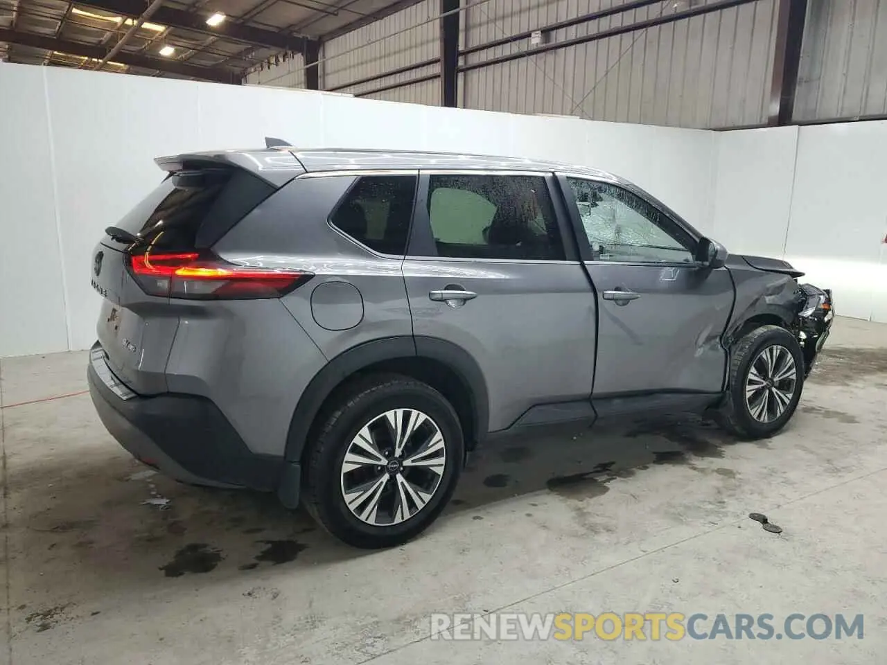 3 fotografías del automóvil dañado JN8BT3BB3PW469353 NISSAN ROGUE 2023