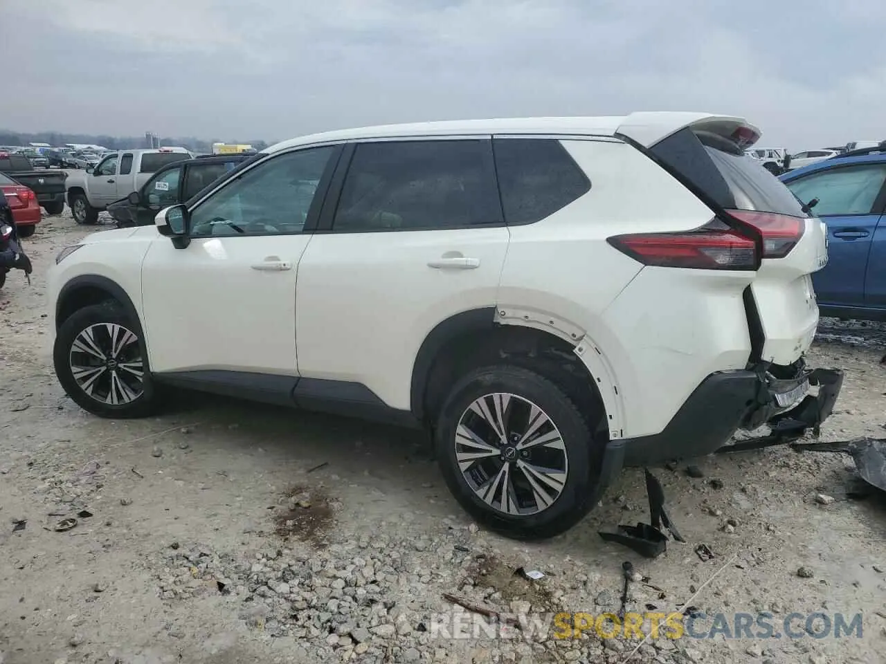 2 fotografías del automóvil dañado JN8BT3BB3PW471488 NISSAN ROGUE 2023