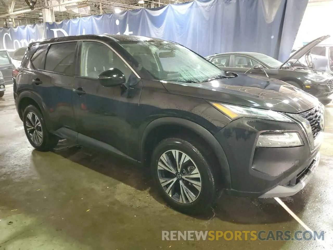 4 fotografías del automóvil dañado JN8BT3BB3PW477937 NISSAN ROGUE 2023