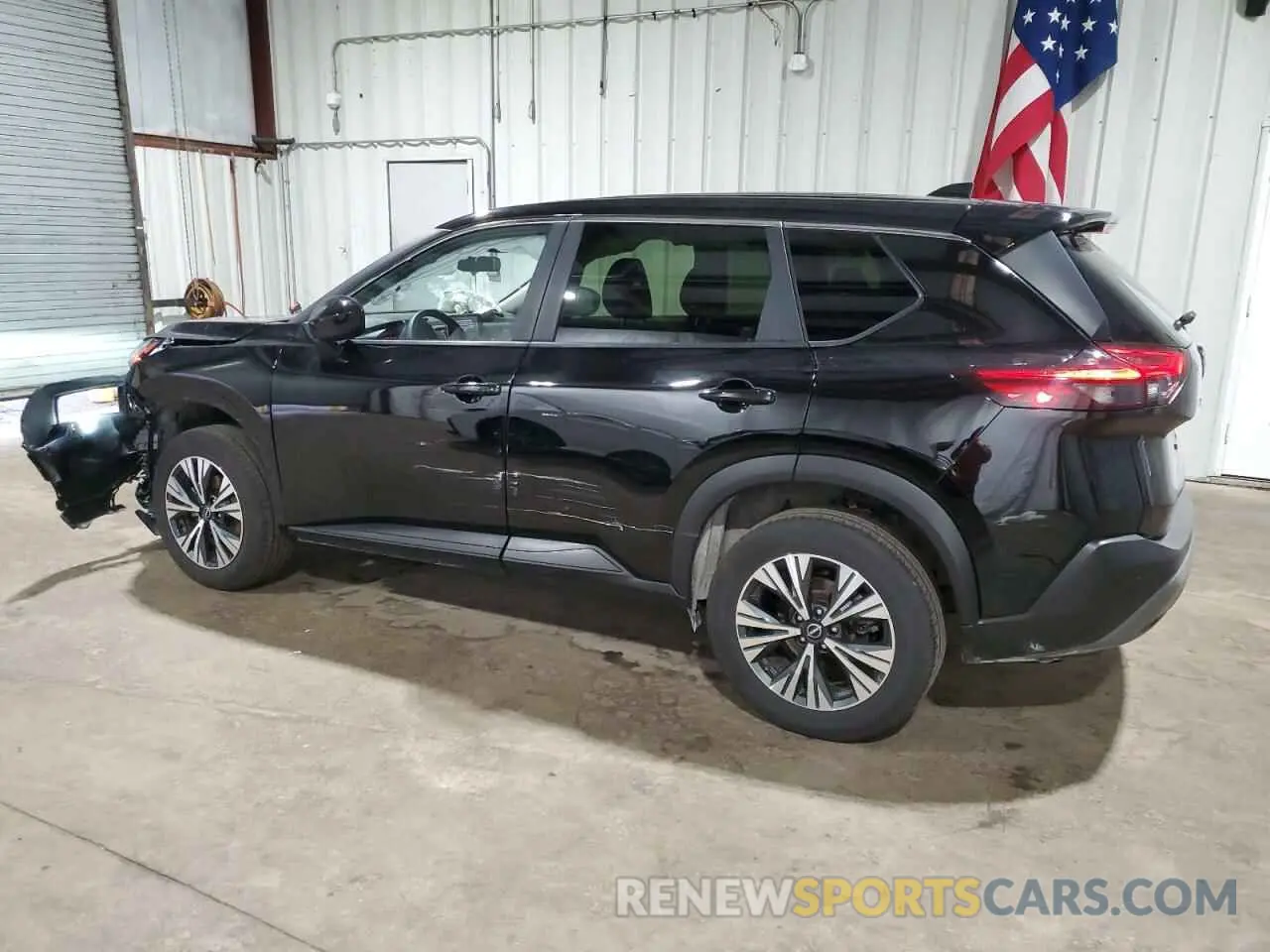 2 fotografías del automóvil dañado JN8BT3BB3PW478358 NISSAN ROGUE 2023